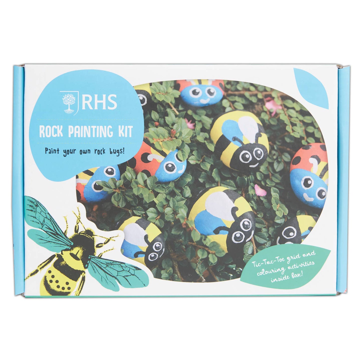 Royal Horticultural Society Rock Painting Kit - Bugs
