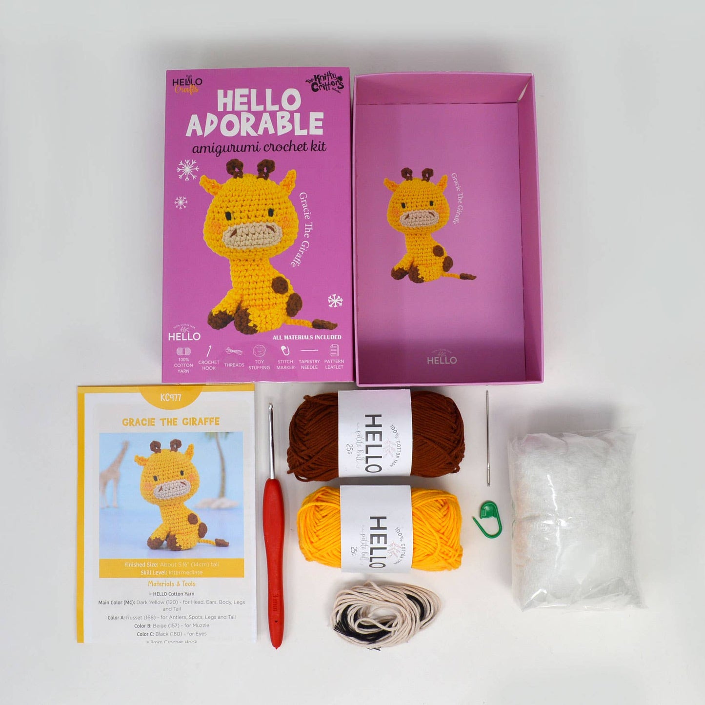 Knitty Critters Hello Adorable 2 - Gracie The Giraffe