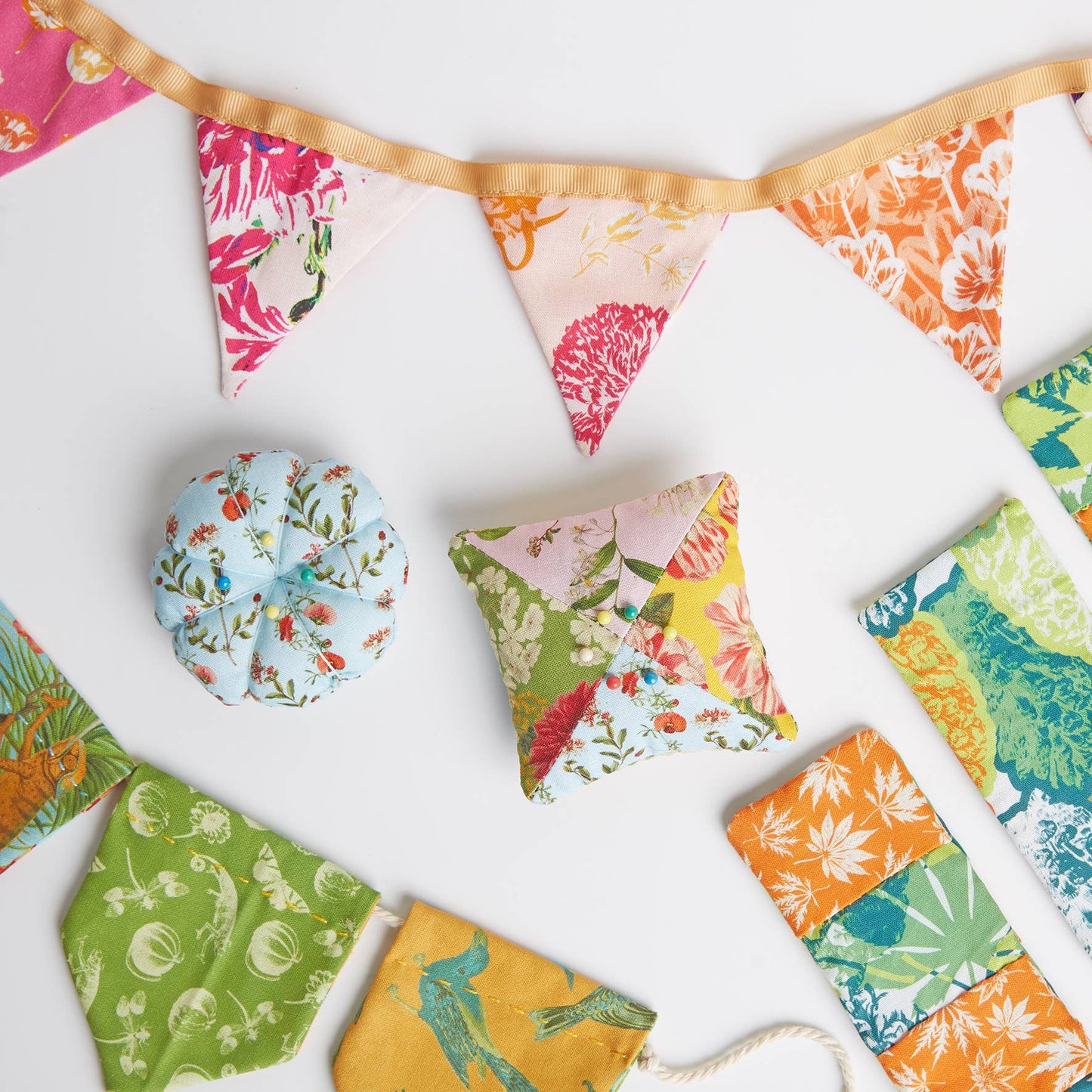 RHS Fat Quarter Fabric Bundle, Leaves, 45 x 56cm, Pack Of 4