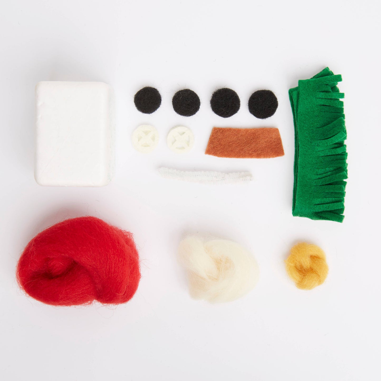 Simply Make Needle Felting Kit - Car and Xmas Tree