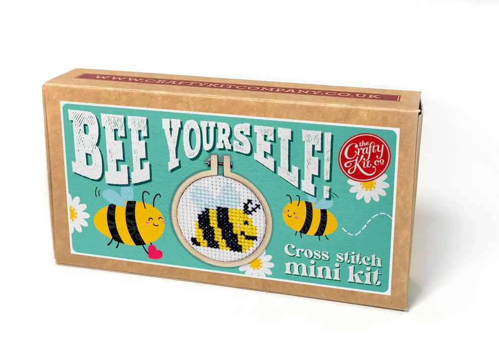 'Beleaf in Yourself' Mini Matchbox Cross Stitch Kit