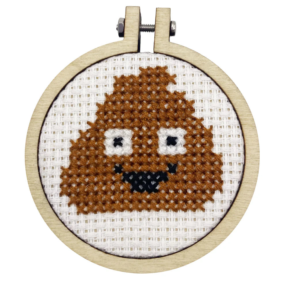 'S**t happens!' Mini Matchbox Cross Stitch Kit
