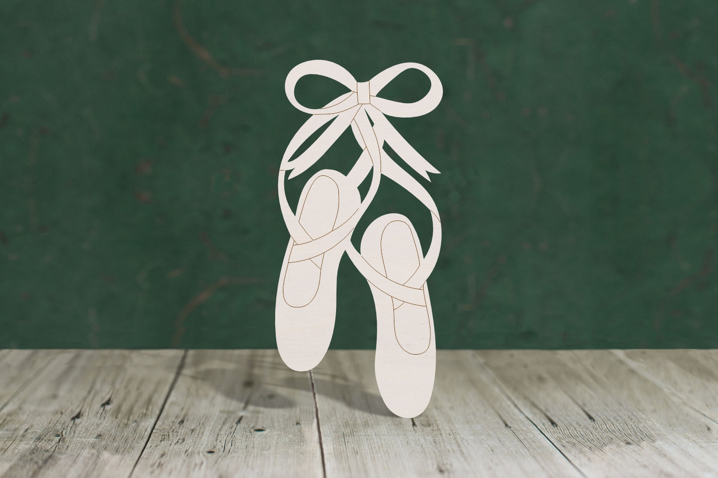Ballet shoe slipper - plywood