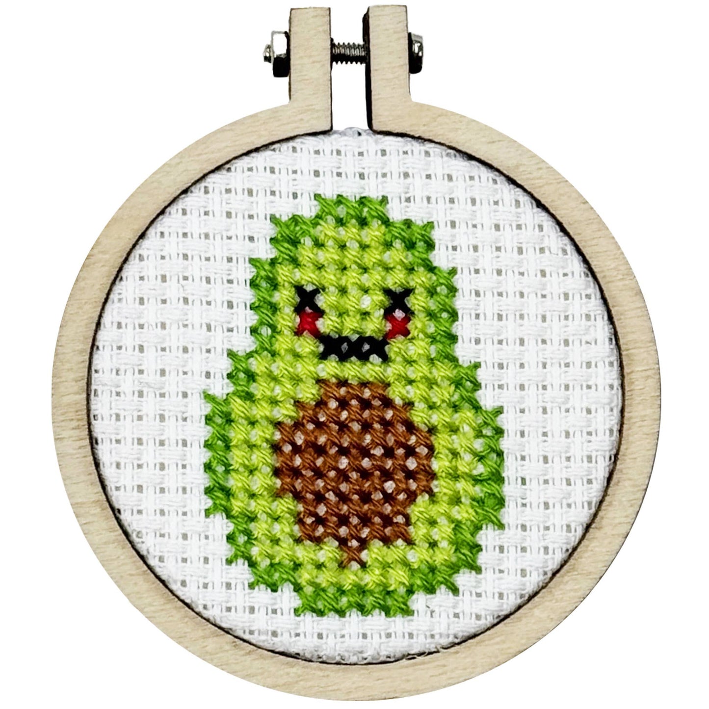'Avo Great Day!' Mini Matchbox Cross Stitch Kit