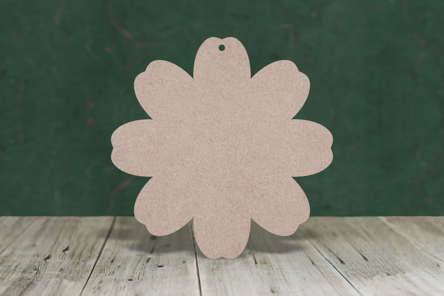 Flower 8 petal - 3mm MDF