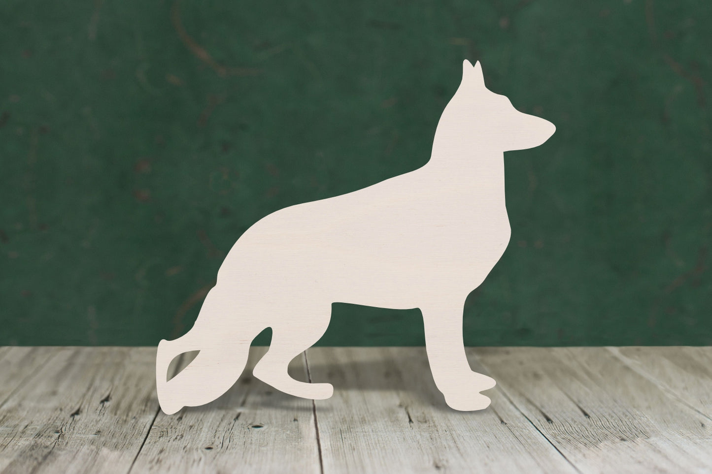 German shepherd - plywood
