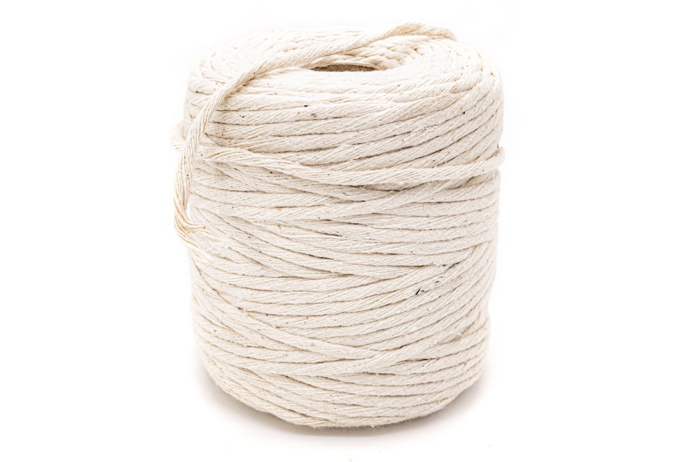 Macrame Cord Natural Cotton 3.5mm – 500g (Approx. 120m)