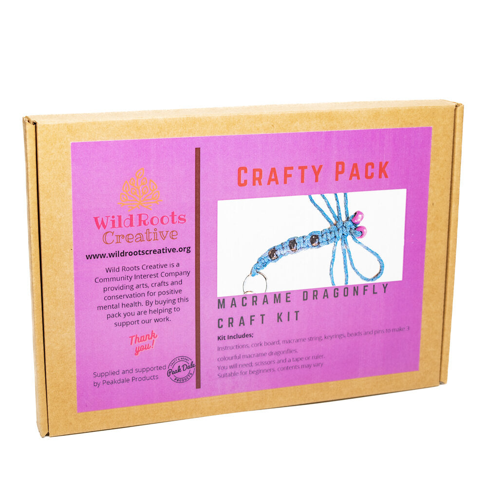 Make your own Macrame Dragonflies - By Wild Roots