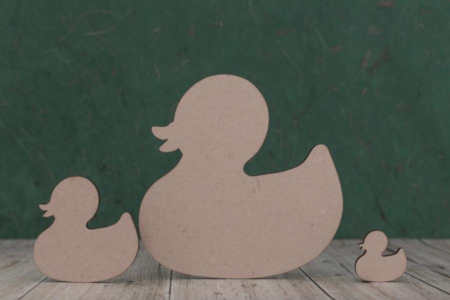 3 mm MDF Duck Shape