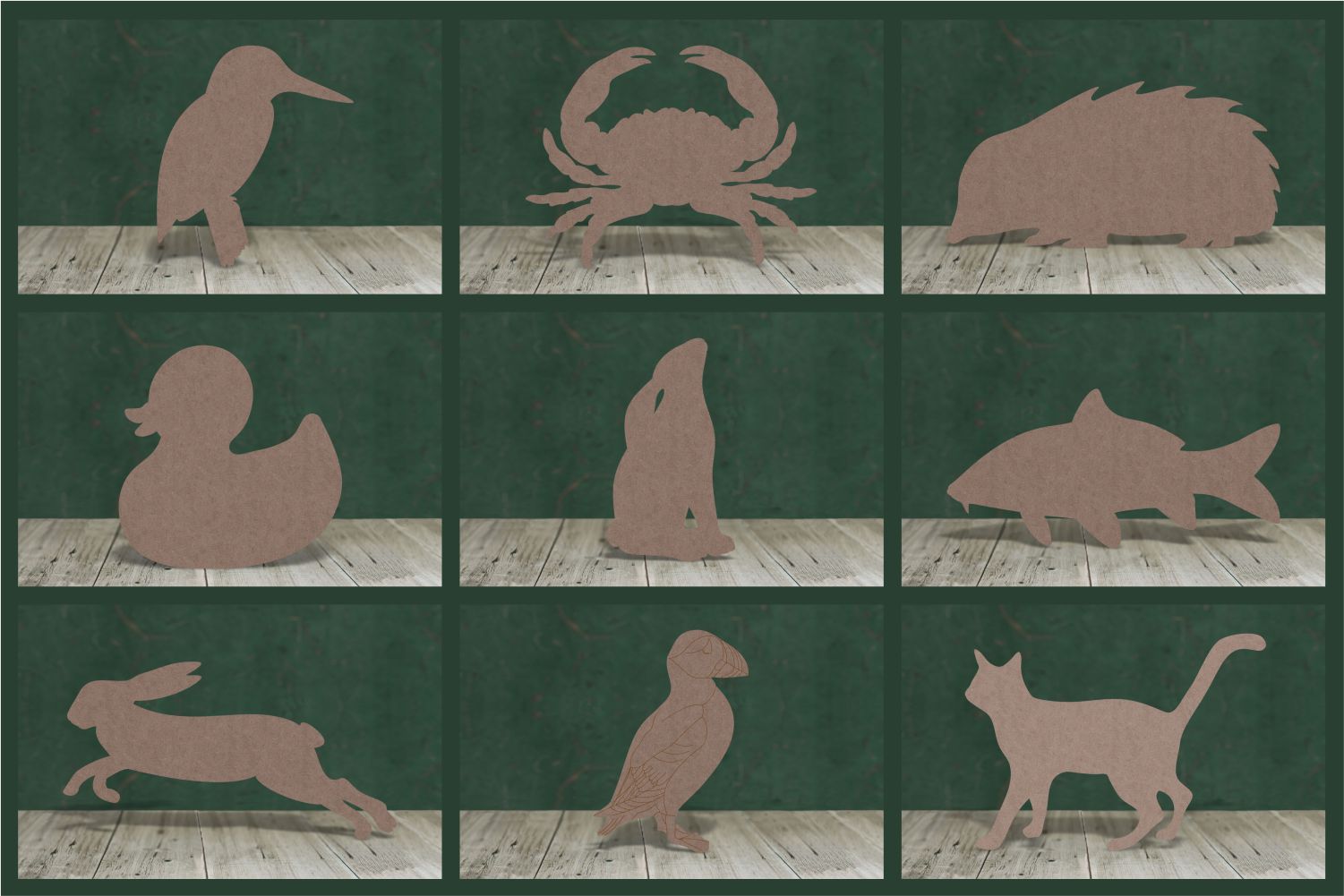 Mdf Animals Emmc - wooden and mdf craft shapes, blanks and cutouts for crafts ...