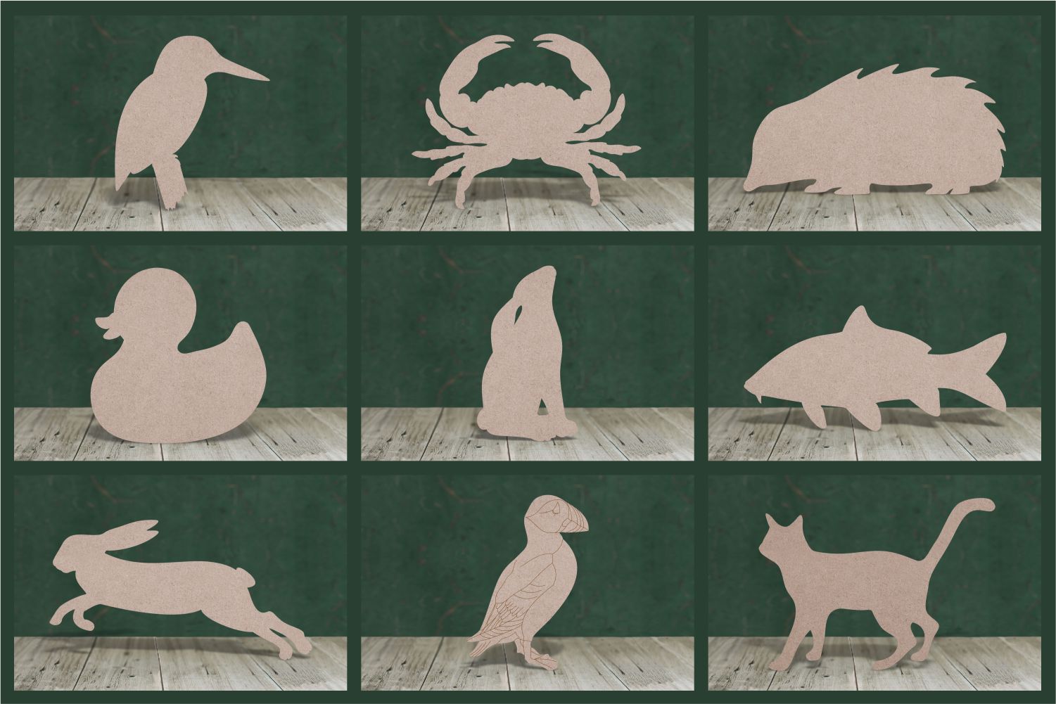 Mdf Animals Emmc - wooden and mdf craft shapes, blanks and cutouts for crafts ...