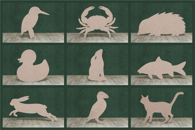 Animals and creatures - 3mm MDF