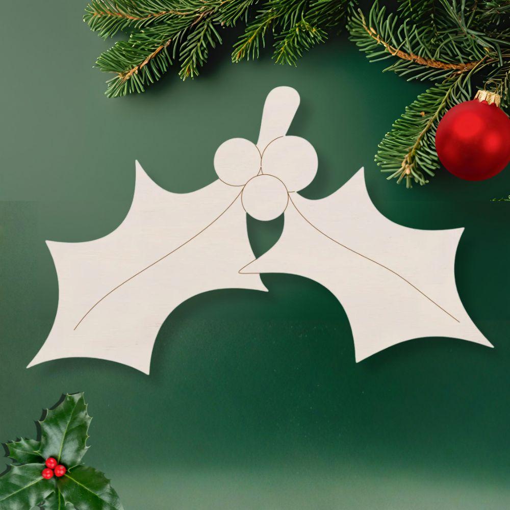 Holly etched - plywood