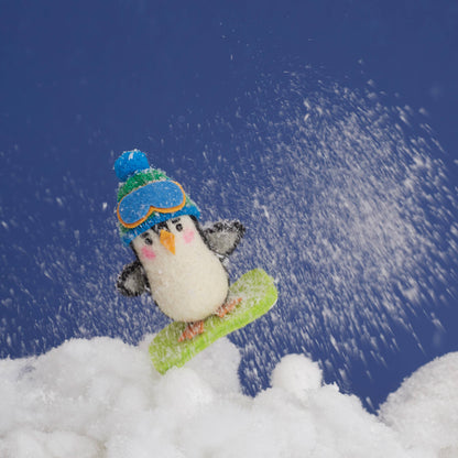 Simply Make Needle Felting Kit, Snowboard Penguin Craft Kit