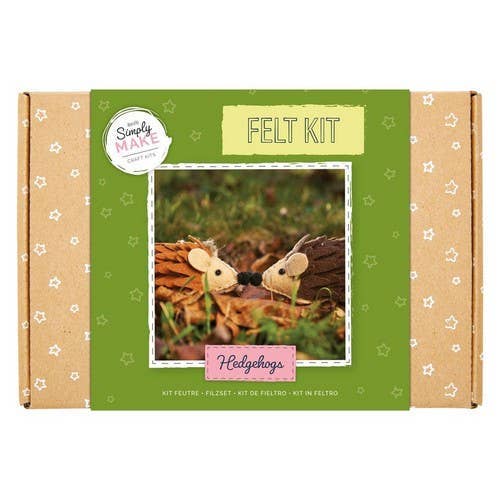 Felt Hedgehogs Kit