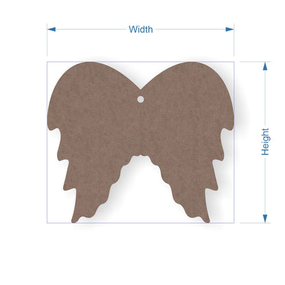 angel wings - 2mm MDF