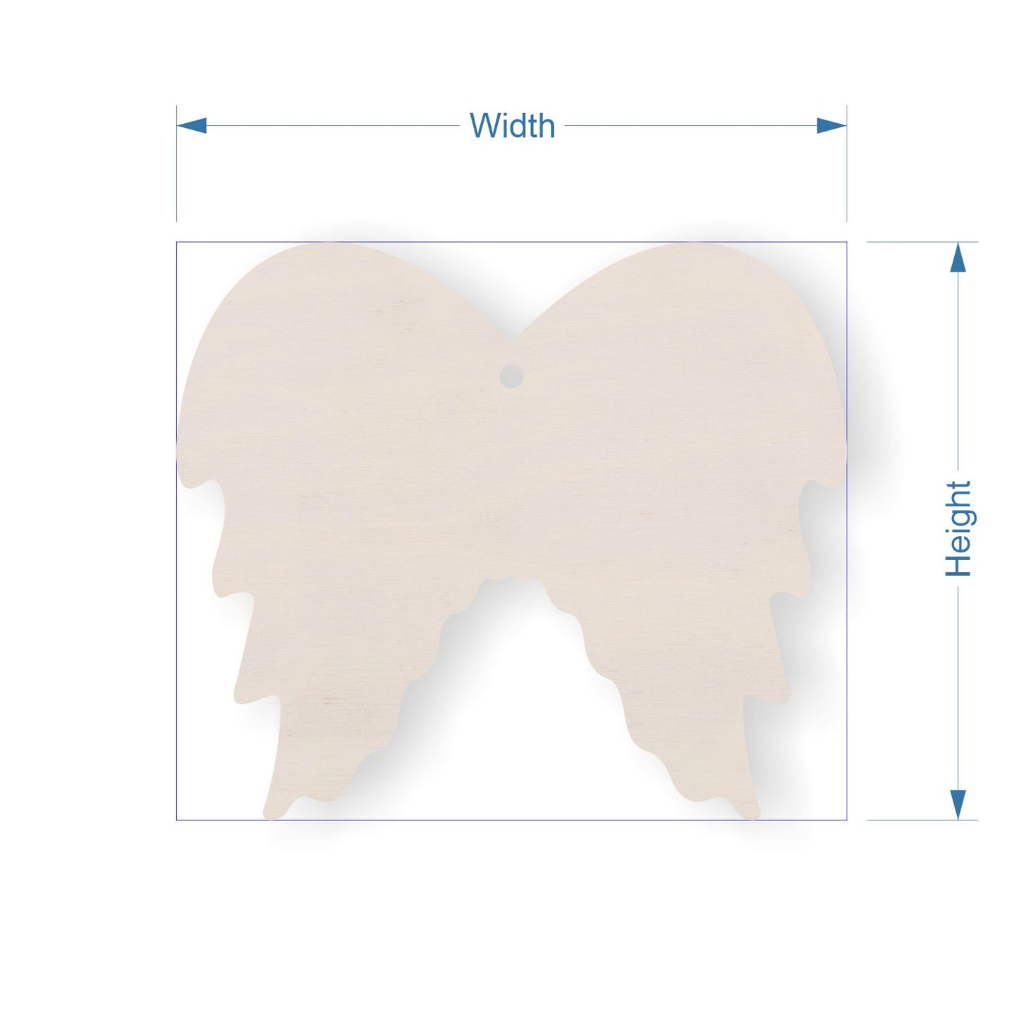 angel wings - plywood