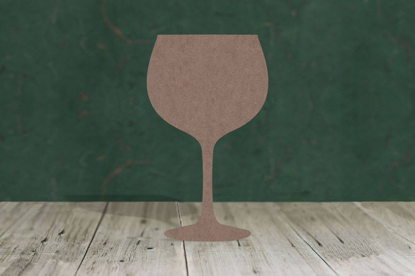 Gin Glass craft blank - 2mm MDF