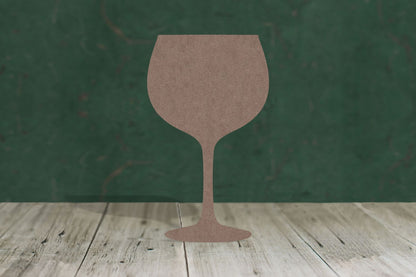 Gin Glass craft blank - 2mm MDF