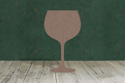 Gin Glass craft blank - 2mm MDF