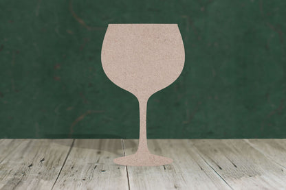 Gin Glass craft blank - 3mm MDF