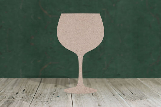 Gin Glass craft blank - 3mm MDF