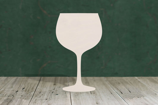 Gin Glass craft blank - 4mm plywood