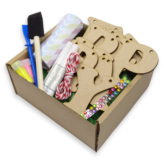 Make your own "Happy Easter Bunting" Craft kit