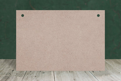Blank Boards based on paper sizes (square cut landscape) - 3mm MDF