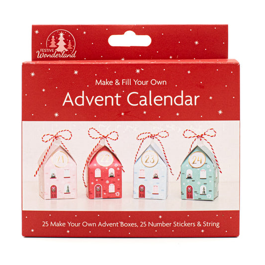 Make Your Own Advent Calendar - Christmas paper craft