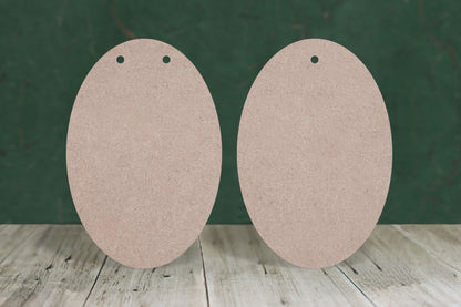 Oval MDF craft shapes 10–15cm – 3mm MDF