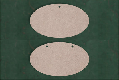 Oval MDF craft shapes 10–15cm – 3mm MDF
