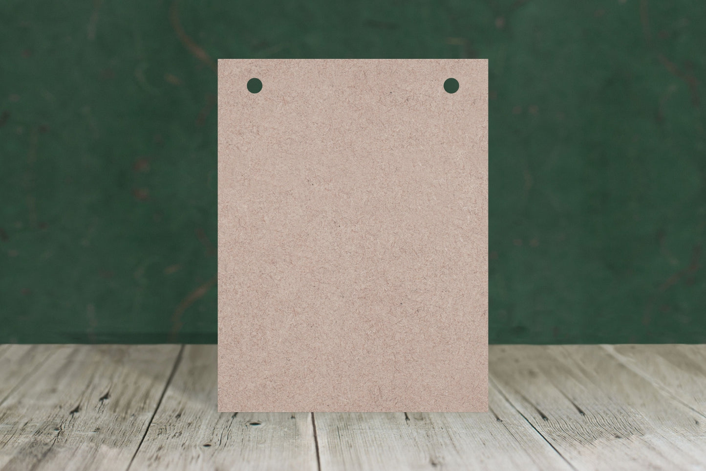 Blank Boards based on paper sizes (square cut portrait) - 3mm MDF