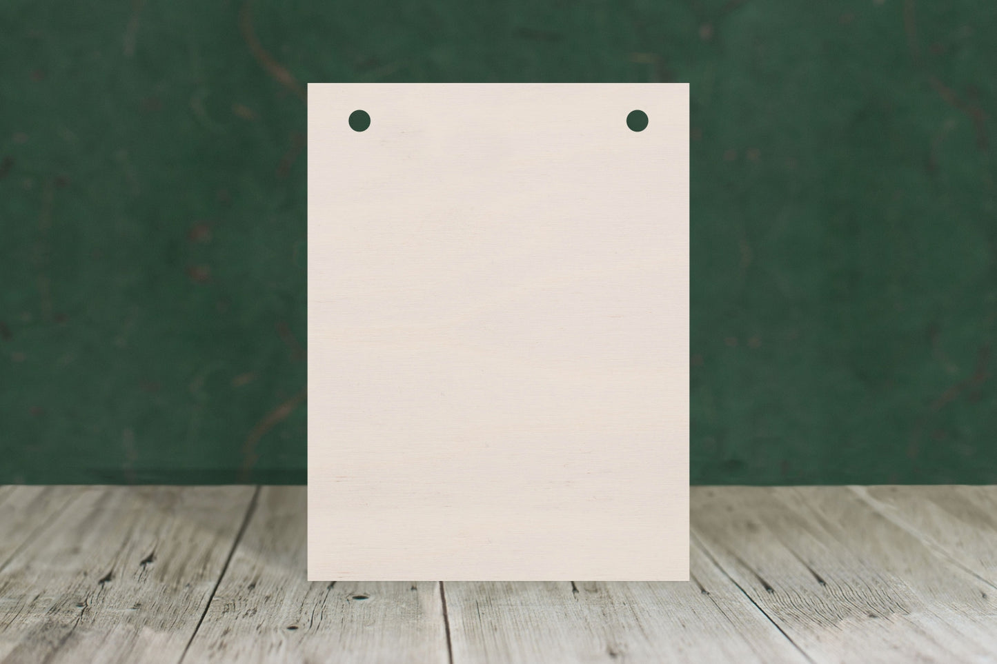 Blank Boards based on paper sizes (square cut portrait) - 4mm plywood