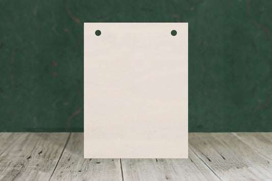 Blank Boards based on paper sizes (square cut portrait) - 4mm plywood