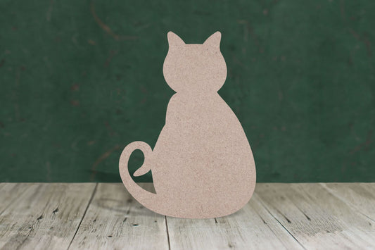 Sitting cat 2 - 3mm MDF