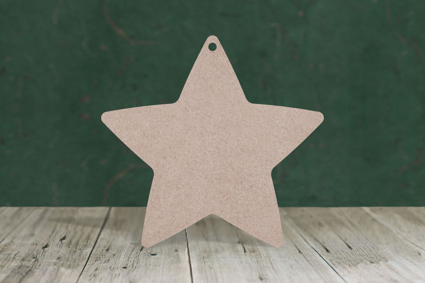 Wooden star - 3mm mdf