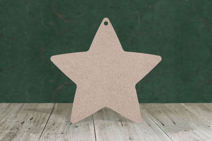 Wooden star - 3mm mdf