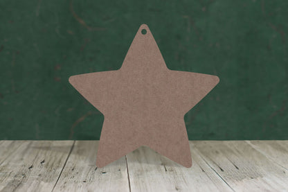 Wooden star - 2mm mdf