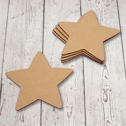 Wooden star - 3mm mdf