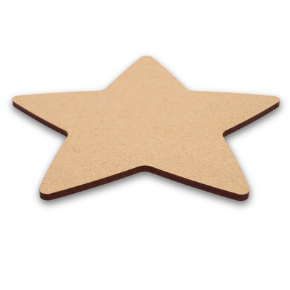 Wooden star - 3mm mdf
