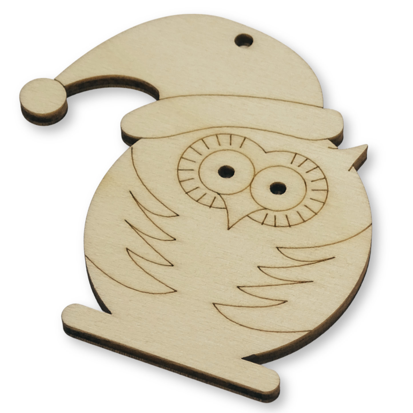 Christmas owl - plywood