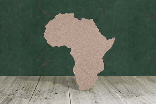 Africa - wooden craft shape - 3mm MDF