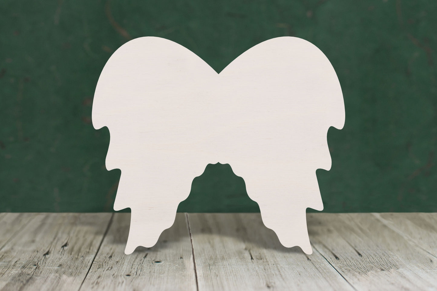 angel wings wooden craft cut out - plywood