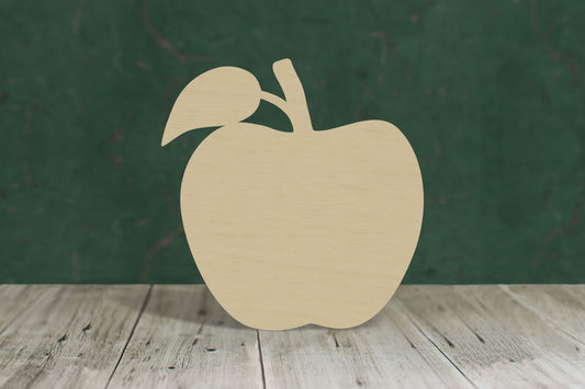 Apple - wooden craft blank - 4mm Plywood