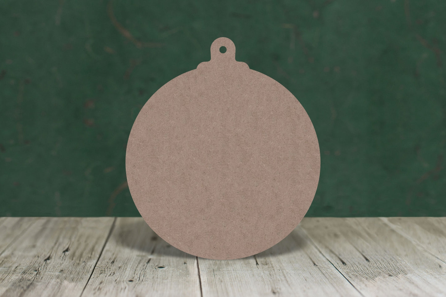 Bauble Craft blank - 2mm mdf wooden shape