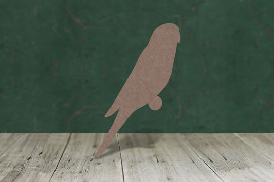 Budgie - wooden craft blank - 2mm MDF