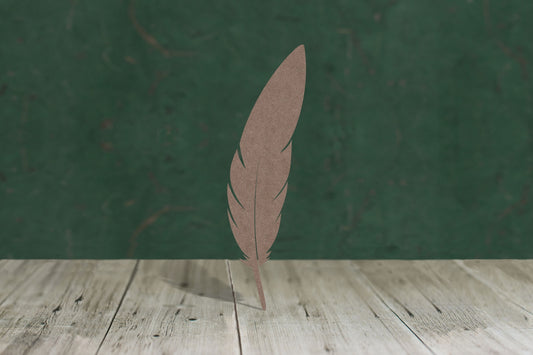 Feather 2 with slit - 2mm MDF