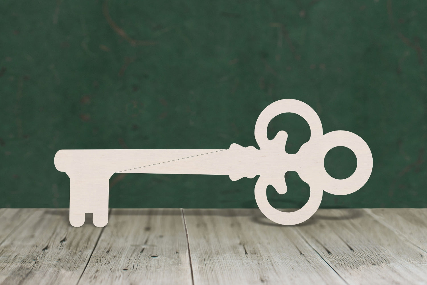 2x4 Shaped Key Wooden Key Craft Blank - Plywood Tag