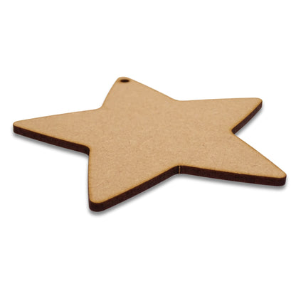 Wooden star - 3mm mdf